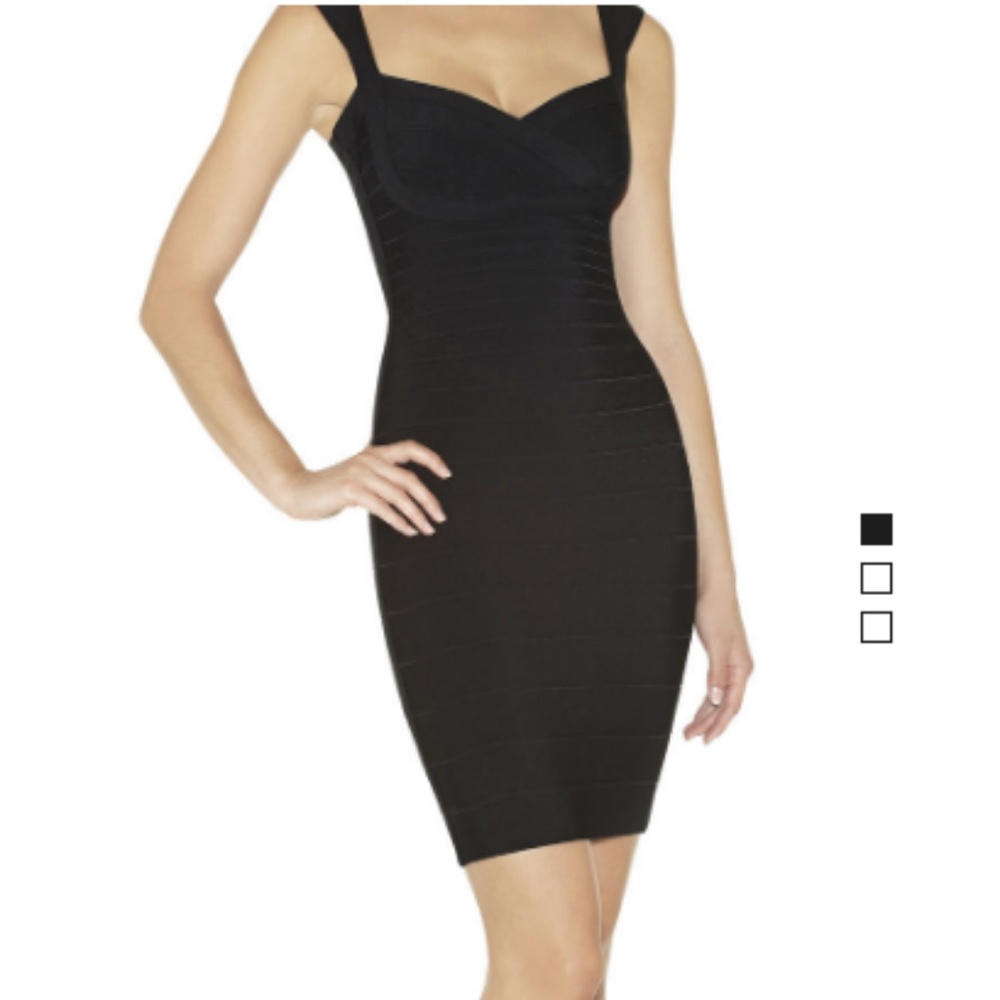 Herve Leger Abrielle Signature Bandage Dress